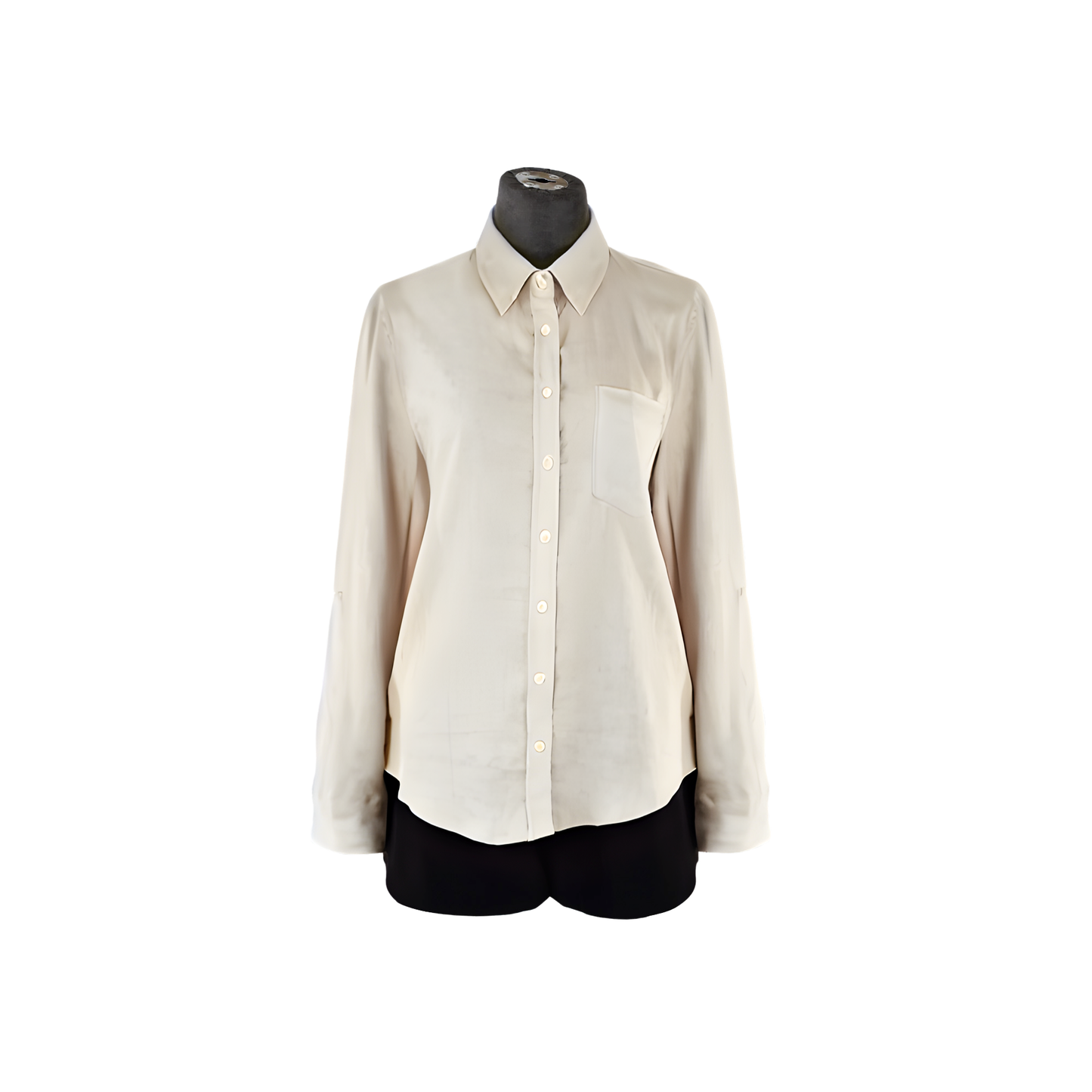 Blusa con cuello y botones