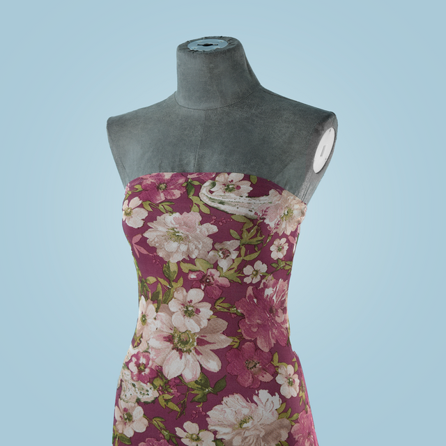 VESTIDO CON ESTAMPADO FLORAL