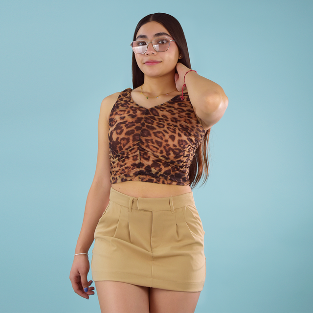 BLUSA ANIMAL PRINT